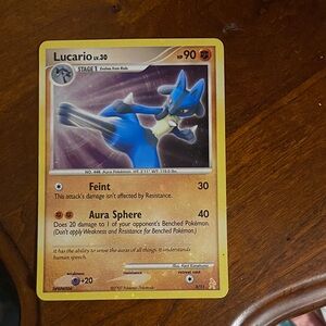 Lucario Pokémon Card